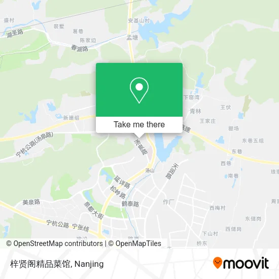 梓贤阁精品菜馆 map