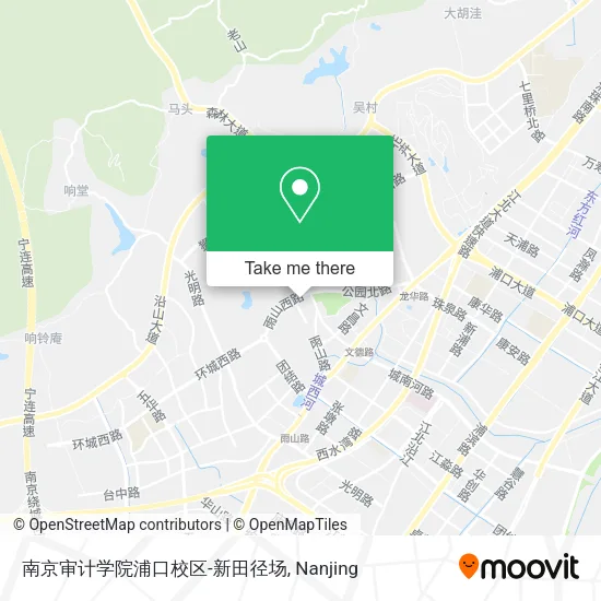南京审计学院浦口校区-新田径场 map