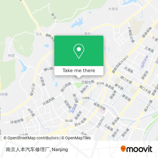 南京人本汽车修理厂 map