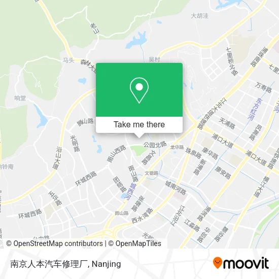 南京人本汽车修理厂 map