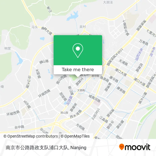 南京市公路路政支队浦口大队 map