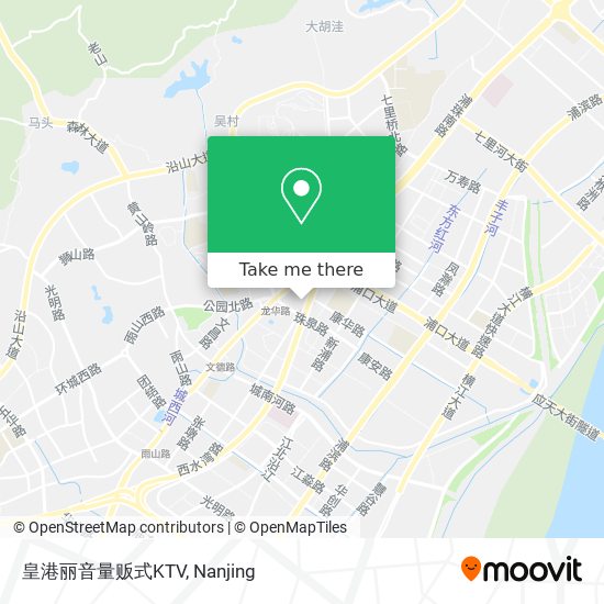 皇港丽音量贩式KTV map