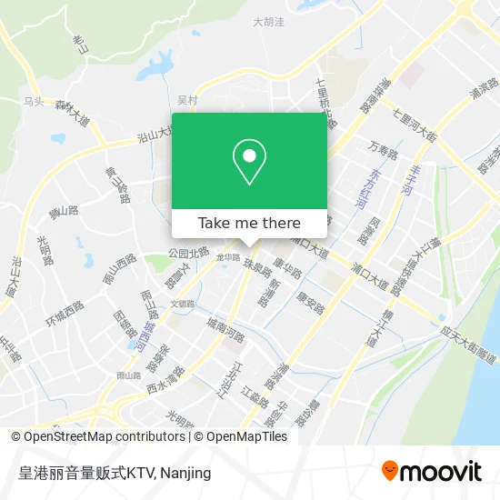 皇港丽音量贩式KTV map