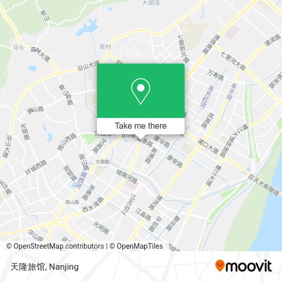 天隆旅馆 map