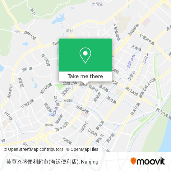 芙蓉兴盛便利超市(海运便利店) map