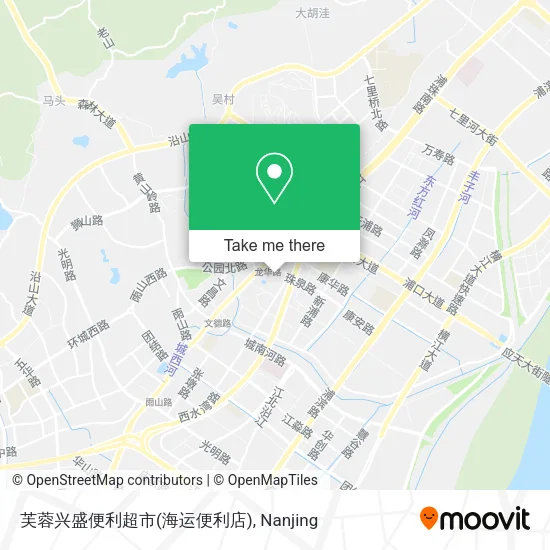 芙蓉兴盛便利超市(海运便利店) map
