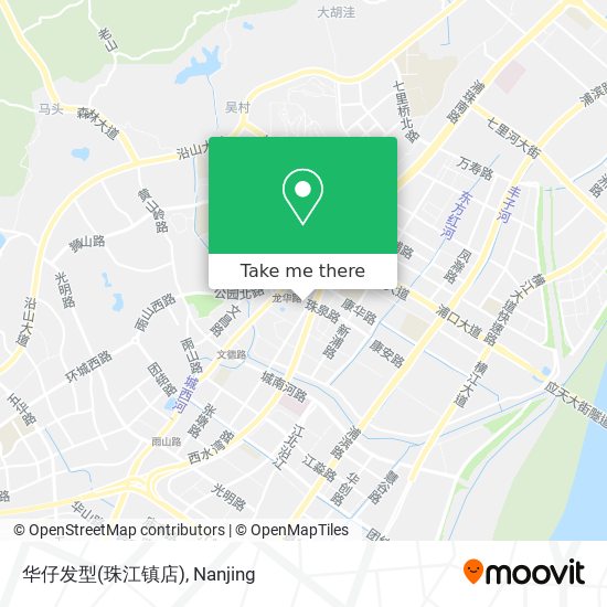 华仔发型(珠江镇店) map