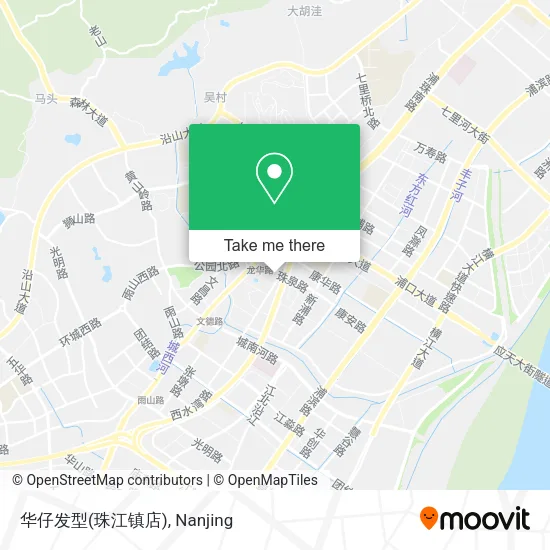 华仔发型(珠江镇店) map