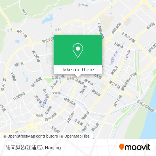 陆琴脚艺(江浦店) map
