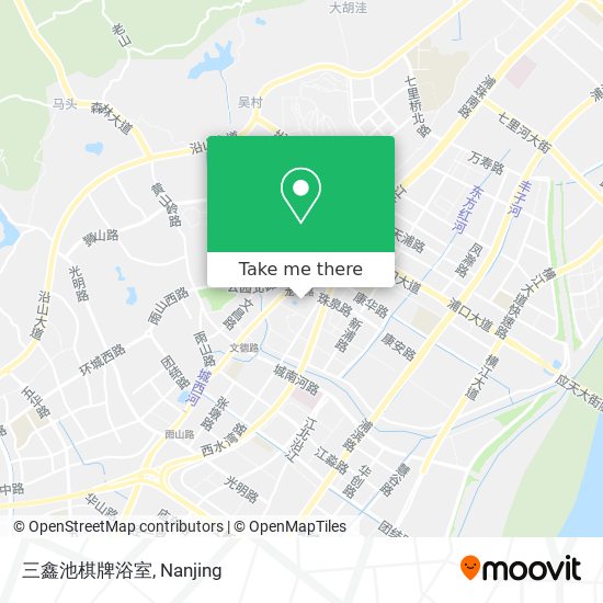 三鑫池棋牌浴室 map