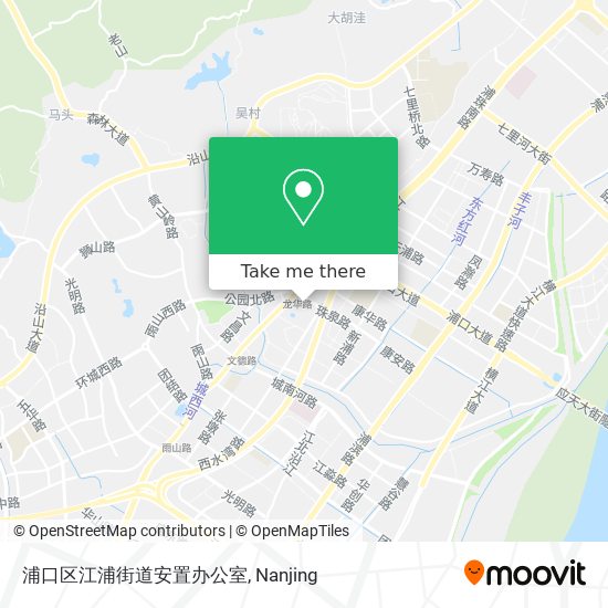 浦口区江浦街道安置办公室 map