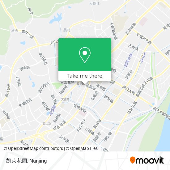 凯莱花园 map