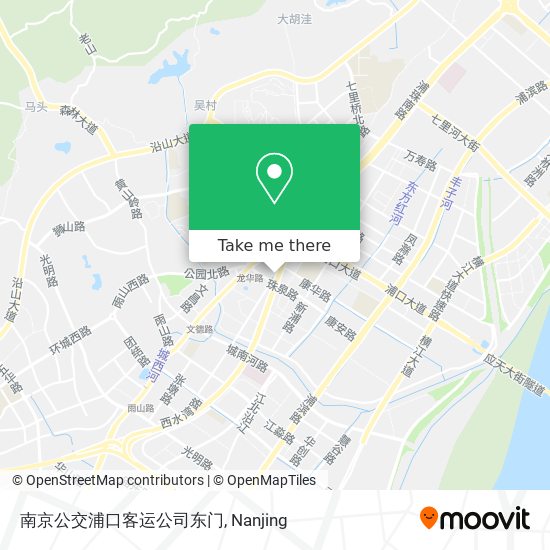 南京公交浦口客运公司东门 map