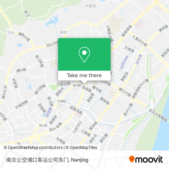 南京公交浦口客运公司东门 map
