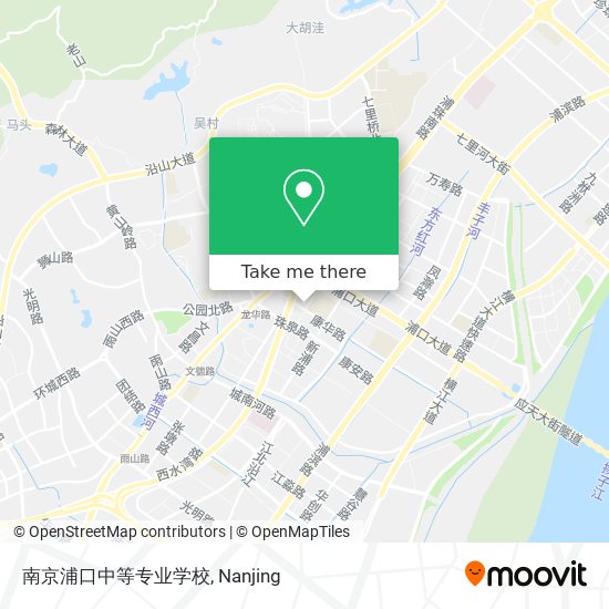 南京浦口中等专业学校 map
