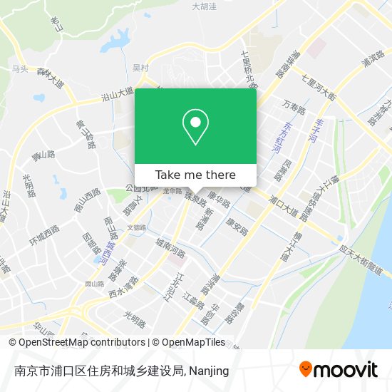 南京市浦口区住房和城乡建设局 map