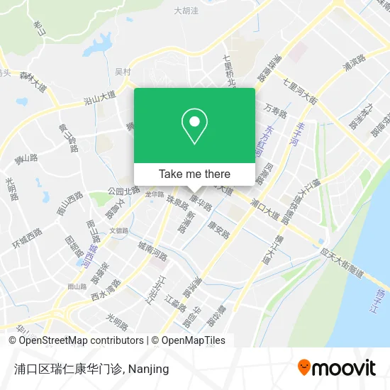 浦口区瑞仁康华门诊 map