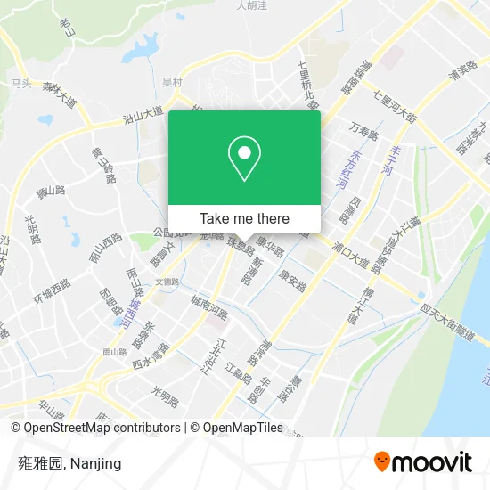 雍雅园 map