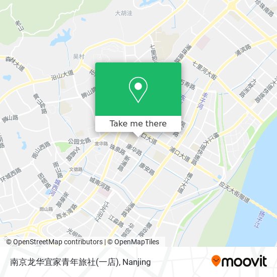 南京龙华宜家青年旅社(一店) map