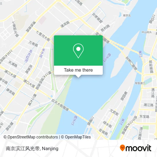 南京滨江风光带 map