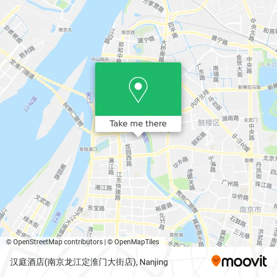 汉庭酒店(南京龙江定淮门大街店) map