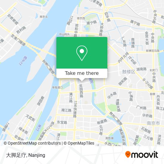 大脚足疗 map