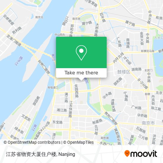 江苏省物资大厦住户楼 map