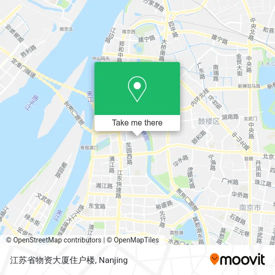 江苏省物资大厦住户楼 map