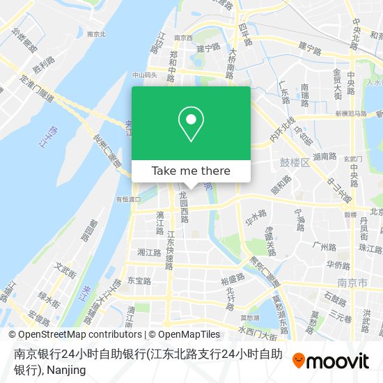 南京银行24小时自助银行(江东北路支行24小时自助银行) map