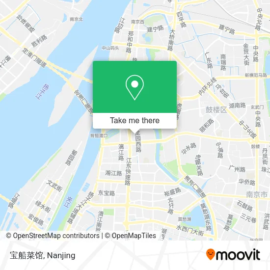 宝船菜馆 map