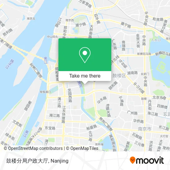 鼓楼分局户政大厅 map