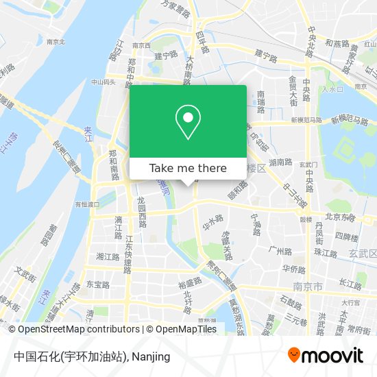 中国石化(宇环加油站) map
