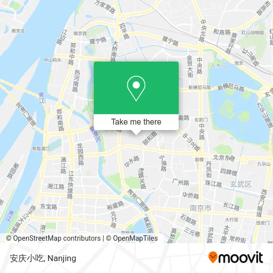 安庆小吃 map