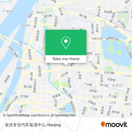 老洪专业汽车装潢中心 map