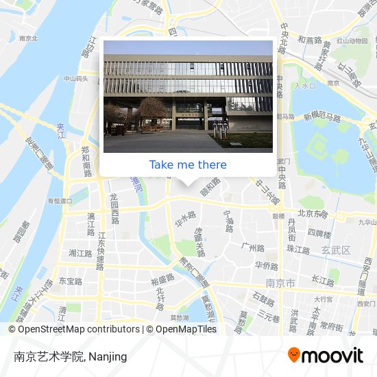 南京艺术学院 map