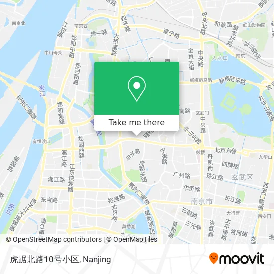 虎踞北路10号小区 map