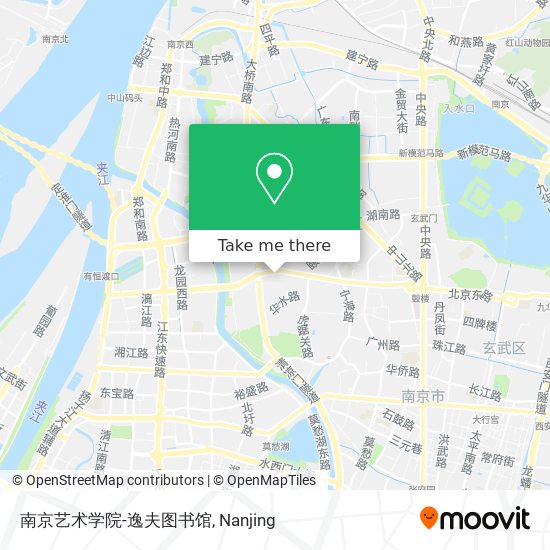 南京艺术学院-逸夫图书馆 map