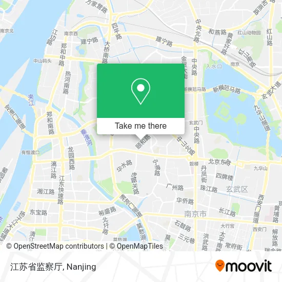 江苏省监察厅 map