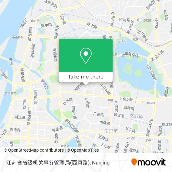 江苏省省级机关事务管理局(西康路) map