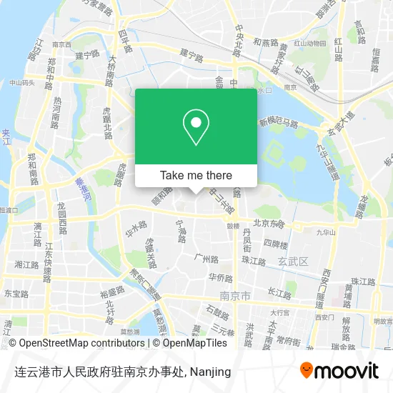 连云港市人民政府驻南京办事处 map