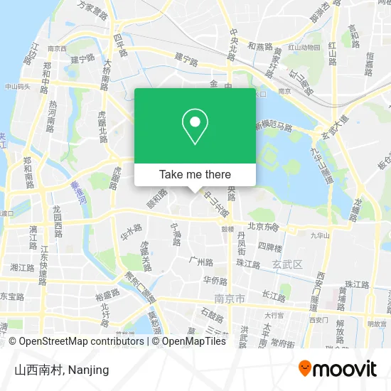 山西南村 map