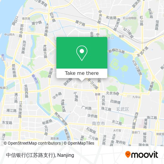 中信银行(江苏路支行) map