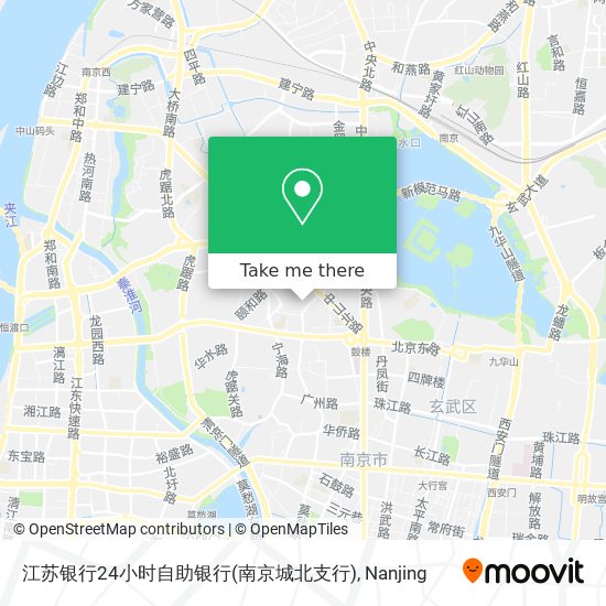 江苏银行24小时自助银行(南京城北支行) map