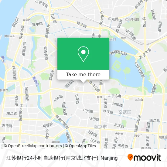 江苏银行24小时自助银行(南京城北支行) map