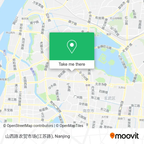 山西路农贸市场(江苏路) map