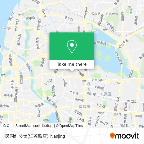 民国红公馆(江苏路店) map