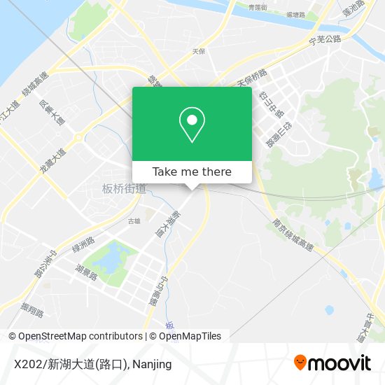 X202/新湖大道(路口) map