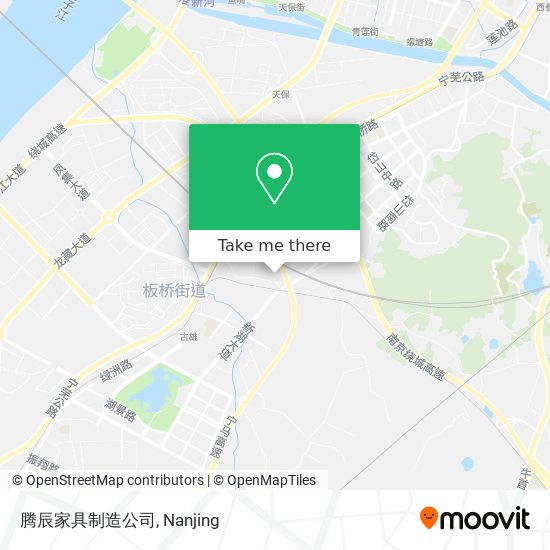 腾辰家具制造公司 map