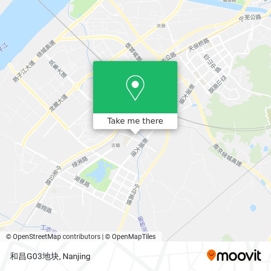 和昌G03地块 map