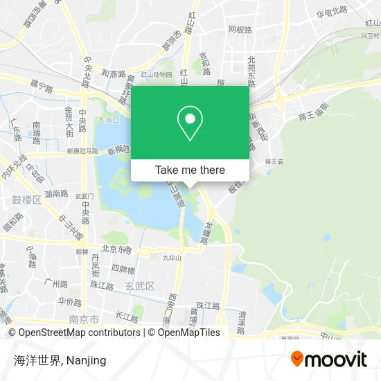 海洋世界 map